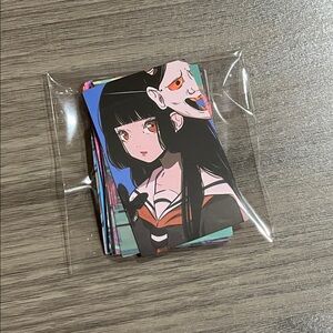 Anime Stickers Set 15 pieces new